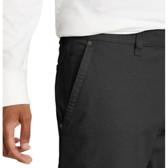 Eddie Bauer NWT Men’s Stretch Canvas Utulity Pant, (36x34, Gray) - Picture 5 of 16